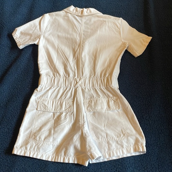 NWT Zara White romper shorts - Picture 2 of 4